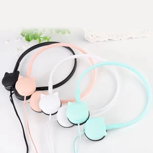 Music Earphone Easy to Carry Adjustable Universal Gaming Earphone Cartoon Design - Zdjęcie 1 z 9