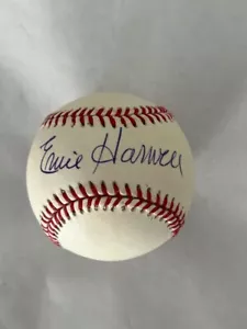 Ernie Harwell Autographed Official League Baseball Detroit Tigers Signed HOF - Picture 1 of 2