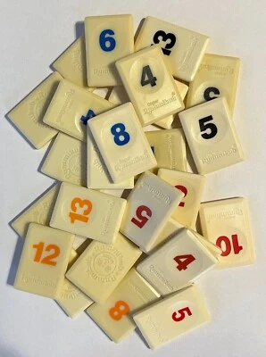 Azulejos Rummikub - Grabados - Piezas de juego de repuesto edición 2000 - U-Pick  Foto 1 de 2