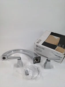 Delta T2751-PN Dryden Deck Mounted Roman Tub Faucet Trim, Polished Nickel - Picture 1 of 6
