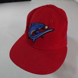 Clearwater Threshers Hat Fitted 7 1/2 Red Phillies New Era MiLB Baseball Hat Cap - Picture 1 of 18