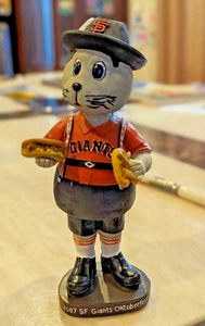 2007 SAN FRANCISCO GIANTS SF SGA OKTOBERFEST LOU SEAL BOBBLEHEAD W/ BOX - Picture 1 of 1