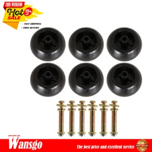 Kit 6 pezzi ruote ponte anti cuoio capelluto 5" adatte per falciatrice Exmark 1-603299 68-2730 109-2098 - Foto 1 di 8