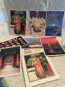 7 post card pictures Japan Kosendo co. ltd tokyo. 4x6 in. - Picture 1 of 5