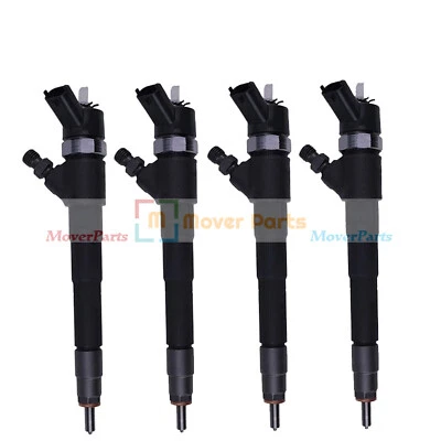 4X Inyector de combustible Common Rail 0445110248 para Fiat Iveco 3.0 D Foto 1 de 4