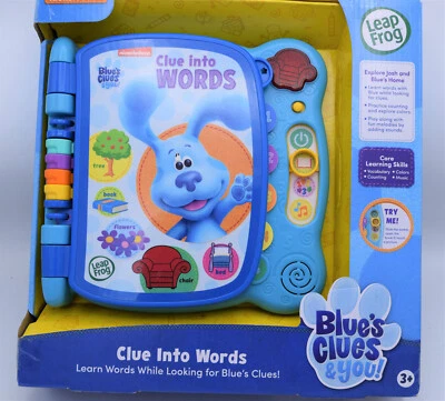 Libro Leap Frog Nickelodeon Blues Pistas Pista en Palabras ¡¡¡NUEVO!!!  (T4) Foto 1 de 4