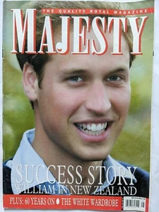 Majesty Magazine Success Story William in New Zealand 60 Years On August 2005 - Bild 1 von 4