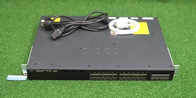 Cisco WS-C3650-24PDM-S L3 MANAGED SWITCH 24 Port Mini 2x1G 2x10G UPLINK IP BASE - Image 1 of 4
