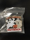 Outback Steakhouse hat lapel pin~ Halloween 2003 New ~Vintage Collectible