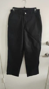Black 2020BK2 Elastic Waist Pants Men’s Size 30x30 – Comfortable Fit, Versatile - Picture 1 of 3