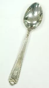 Vintage Demitasse Spoons Sterling Silver BIRKS G Mono Pattern George II 4 1/8" - Picture 1 of 3