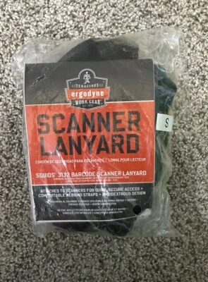 Ergodyne Squids 3132 Barcode Scanner Harness, Large, Black