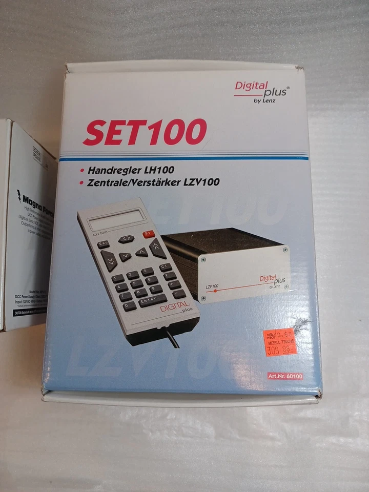 Digital Plus by Lenz with Magna Force Dcc Power Supply.   - Image 1 of 4