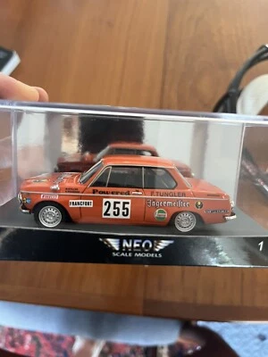 Neo BMW 2002 Rallye Monte Carlo 1973 Jaegermeister - Image 1 of 4