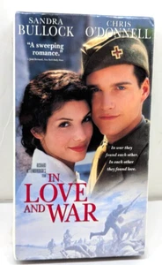 In Love And War (New, Sealed, 1997) Sandra Bullock, War Romance Drama - Foto 1 di 12