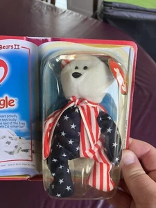 Ty McDonald's Beanie Baby Spangle the Bear - Picture 1 of 4