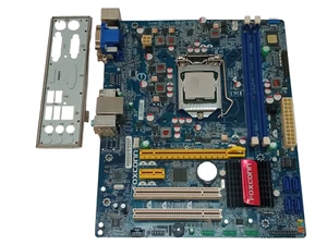 Foxconn H61MX V2.0 LGA1155 mATX Motherboard w/SR05R Pentium G620 CPU+I/O Shield - Picture 1 of 5