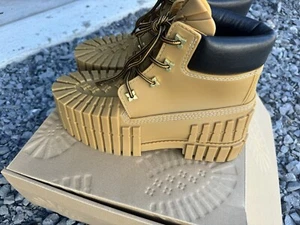 MSCHF 2x4 Timberland Boots Big Red Boots size 10 RARE SOLD OUT! Spike Lee - Picture 1 of 11