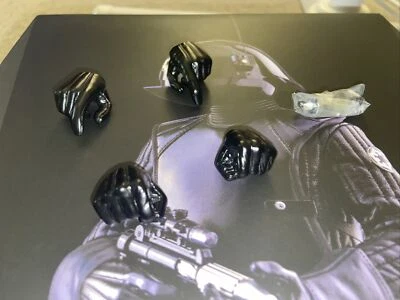 HOT TOYS STAR WARS MMS413 Death Star Gunner 1/6 Scale Figure Hands x4 *RARE - Image 1 of 4