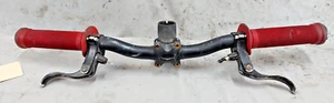 Fyxation Fixie Handlebar Black 11/8" Threadless Stem Riser Bar Brakes Ships USA! - Picture 1 of 10