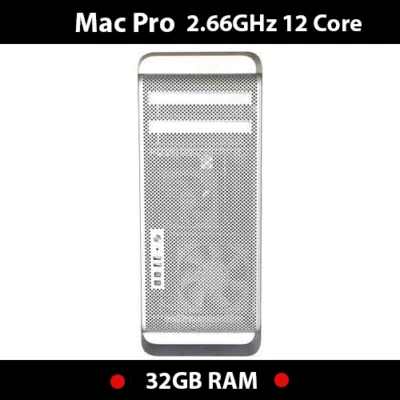 Mac Pro 2.66Ghz 12-Cores  | 32GB RAM | 1TB HDD |  nVidia G120 - Image 1 of 2
