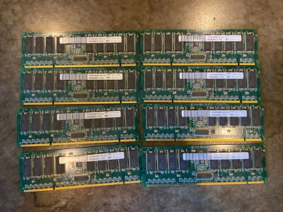 Vintage Memory Samsung Sun Micro-Systems 1GB PC100 Server DIMMs (Lots of 8) - Image 1 of 2
