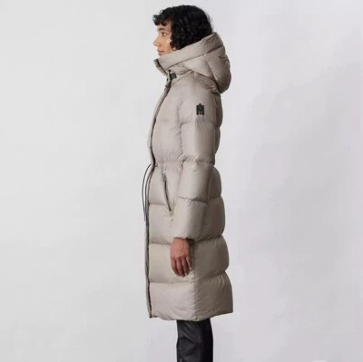 Chaqueta larga para mujer Mackage Ishani en champán talla pequeña nueva con etiquetas Foto 1 de 4