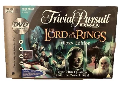 Trivial Pursuit - Lord of the Rings - DVD Game / Brand New Sealed - Image 1 of 4