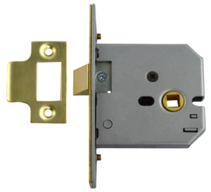UNION Brass Faced 2677 Flat Mortice Latch 75mm - Picture 1 of 2