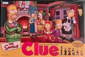 Upick Parts, Simpson Clue Board Game Read Desc. - Picture 1 of 2