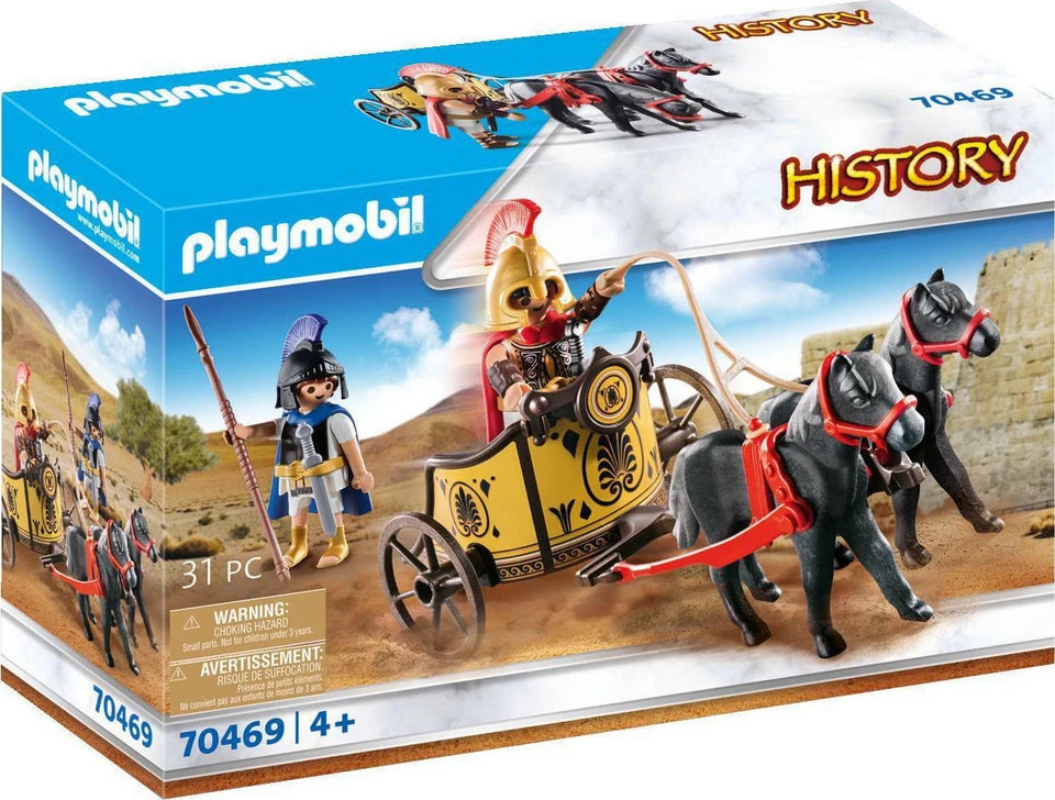 Playmobil 70469 Achille et Patrocle Char