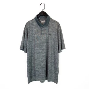 Under Armour Golf The Performance Polo Short Sleeve Grey - Size L - Picture 1 of 11