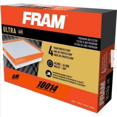 FRAM 10014 Ultra Premium Air Filter for select GM Vehicles - Free Shipping - Image 1 of 4