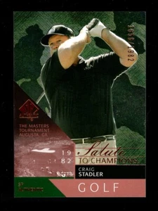 2003 SP AUTHENTIC SALUTE TO CHAMPIONS #81 CRAIG STADLER 1656/1982 - Picture 1 of 1