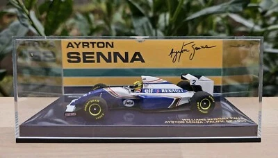 Ayrton Senna Williams Renault FW16 Pacific GP von 1994 1:43 Minichamps - Bild 1 von 3