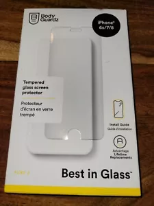 BodyGuardz Pure2 Glass Screen Protector - Clear For iPhone 6s, 7, 8 - Picture 1 of 2