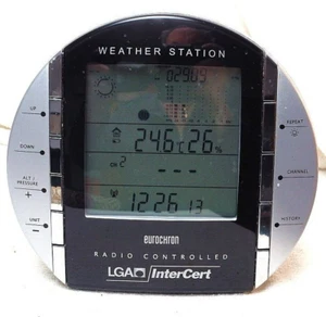 Eurochron Funkuhr (Radio Controlled) Wetterstation mit 2 Weckzeiten; - Bild 1 von 1