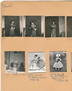 Marguerite DEVAL c. 1950 - 4 Photos de la Comédienne Chanteuse - Pl 2255 - Imagen 1 de 4