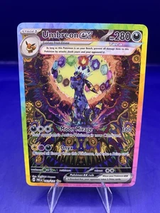 Umbreon ex 161/131 Sv: Prismatic Evolutions Holo ☀️ ¡Envío rápido gratuito! - Imagen 1 de 20