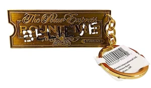 BELIEVE Polar Express Metall Schlüsselanhänger Zugticket / Weihnachten  - Bild 1 von 11