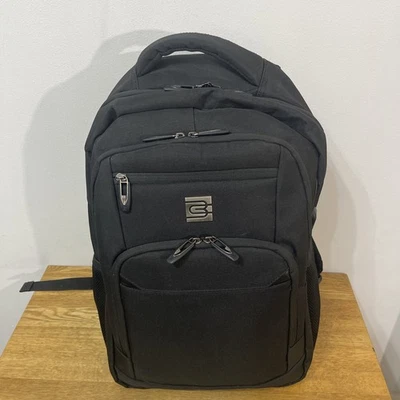 Bruno Cavalli   Laptop Backpack, Business Travel Anti theft backpack in Charcoal - Image 1 of 4