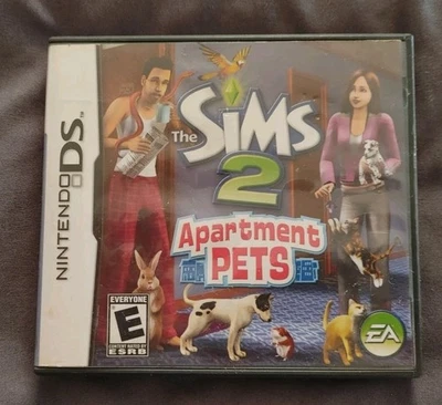 The Sims 2 Apartment Pets Nintendo DS 2006 Complete - Image 1 of 3