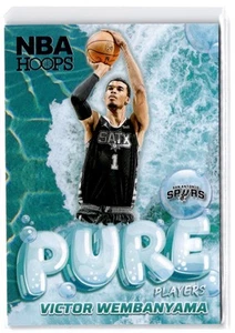 2024-25 Hoops Victor Wembanyama #9 Pure Players San Antonio Spurs - Picture 1 of 2