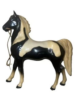 Hartland Vintage Horse Western Black Beige 8” Heartland - Picture 1 of 22