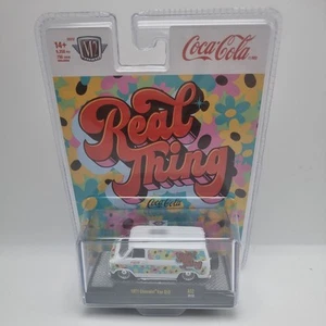 M2 Machines 1:64 1971 Chevrolet Van G10 Coca Cola Real Thing Edition Ltd to 9250 - Picture 1 of 9