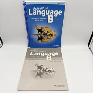 ABEKA GOTTES GESCHENK DER SPRACHE B Lehrer Antwort Schlüssel & Quiz/Testschlüssel - 3. Auflage - Bild 1 von 7
