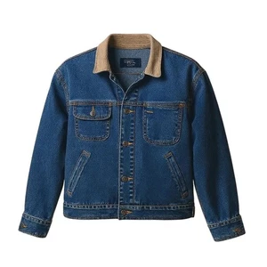 Polo Ralph Lauren Men's Denim Trucker Jacket Blue Size M Vintage Style - Picture 1 of 12