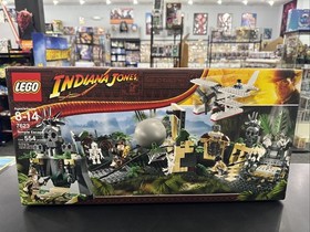 Lego 7623 INDIANA JONES TEMPLE ESCAPE Raiders of the Lost Ark SEALED