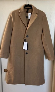 Harris Wharf London Herren Mantel C9121MHP POLAIRE Fleece 48 hellbraun Italien $ 675,00 - Bild 1 von 9