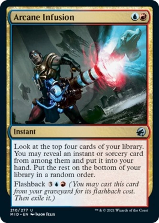 x1 Arcane Infusion - Innistrad: Midnight Hunt - NM - MTG - Image 1 of 1